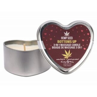 3 in 1 Massage Heart Candle Valentine's 2025 - Bottom's Up