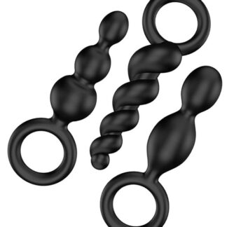 Satisfyer Booty Call Plugs - Black