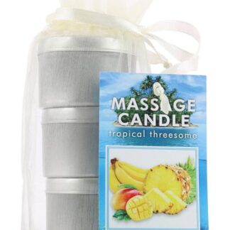 Tropical Threesome Massge Candle Set