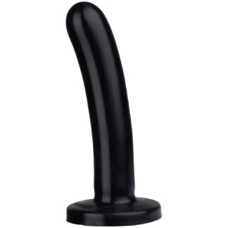 Tantus Silk Silicone Dildo Medium - Black