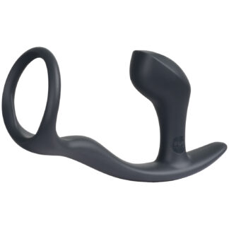 Fun Factory Bootie Ring With Prostate Stimulator 3 Inch - Grey