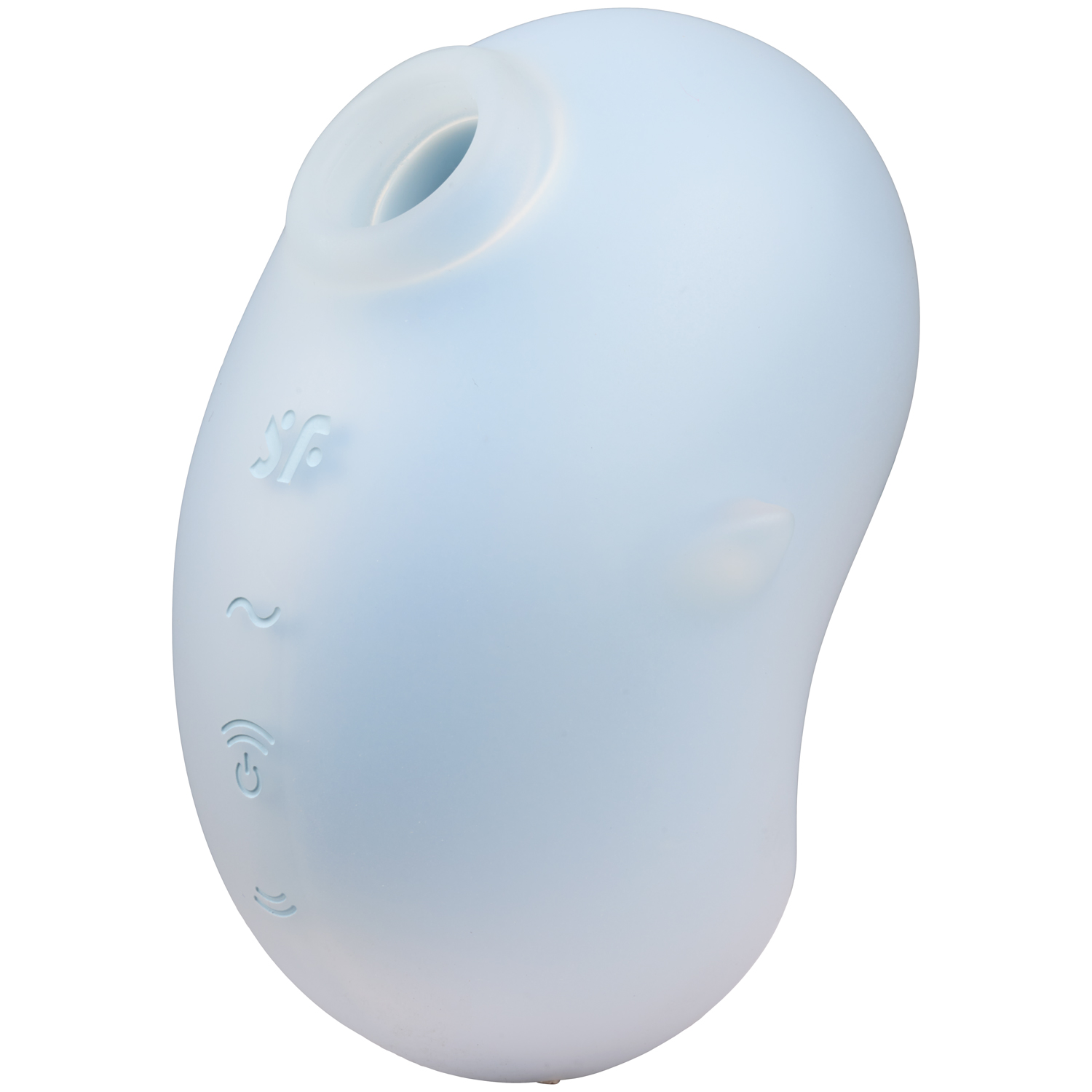 Satisfyer Cutie Ghost Suction Vibrator - Blue