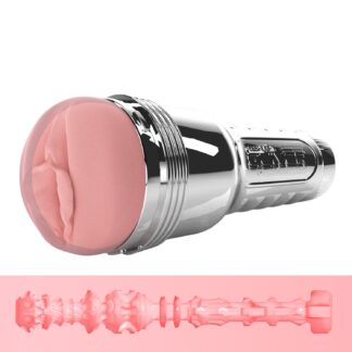 Fleshlight Quiver Vibrating Masturbator - Silver