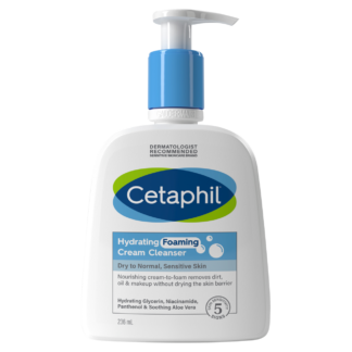 Cetaphil Hydrating Foaming Cream Cleanser 236ml