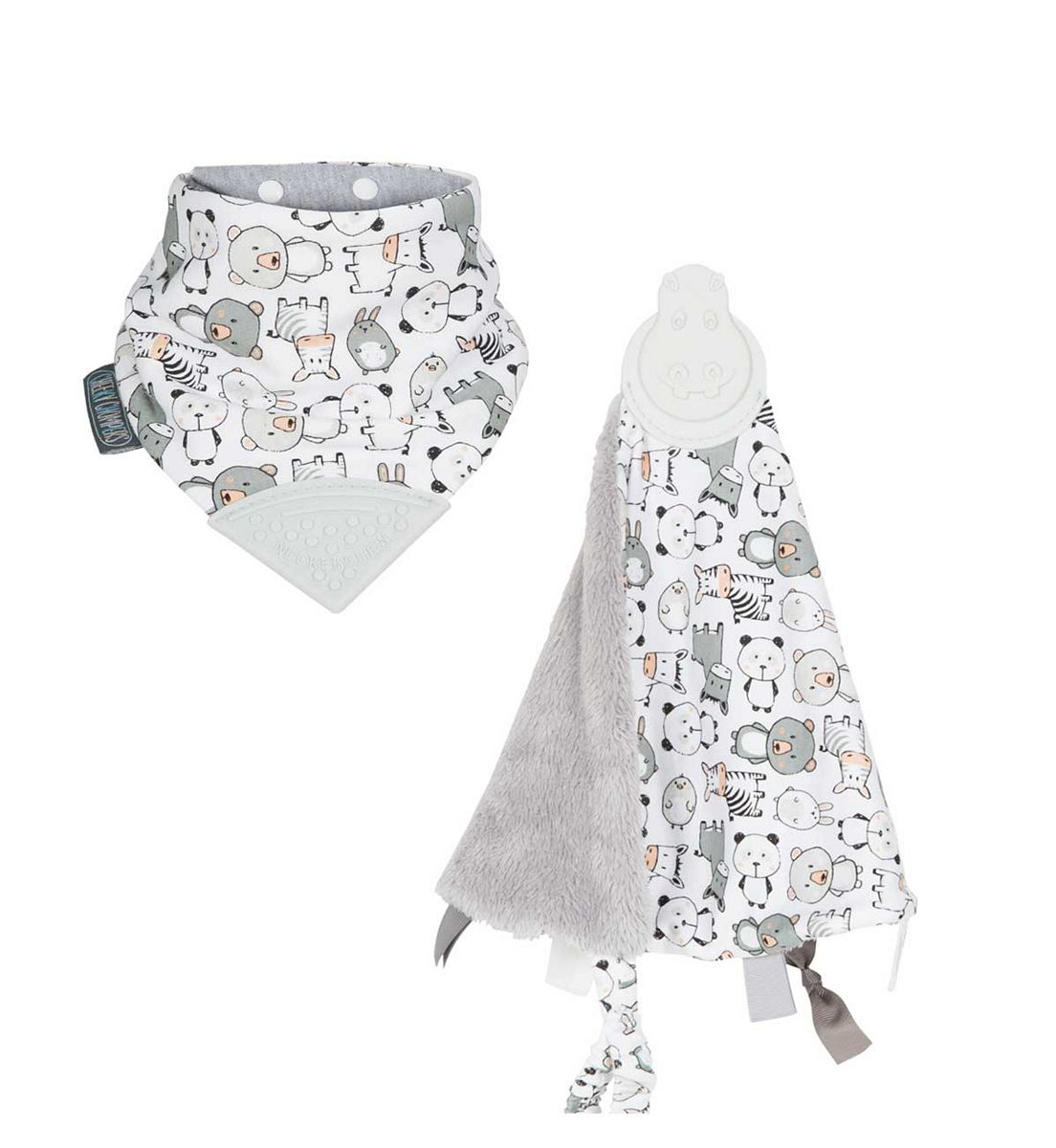 Cheeky Chompers Teething Sensory Chew Pack - Panda Pals