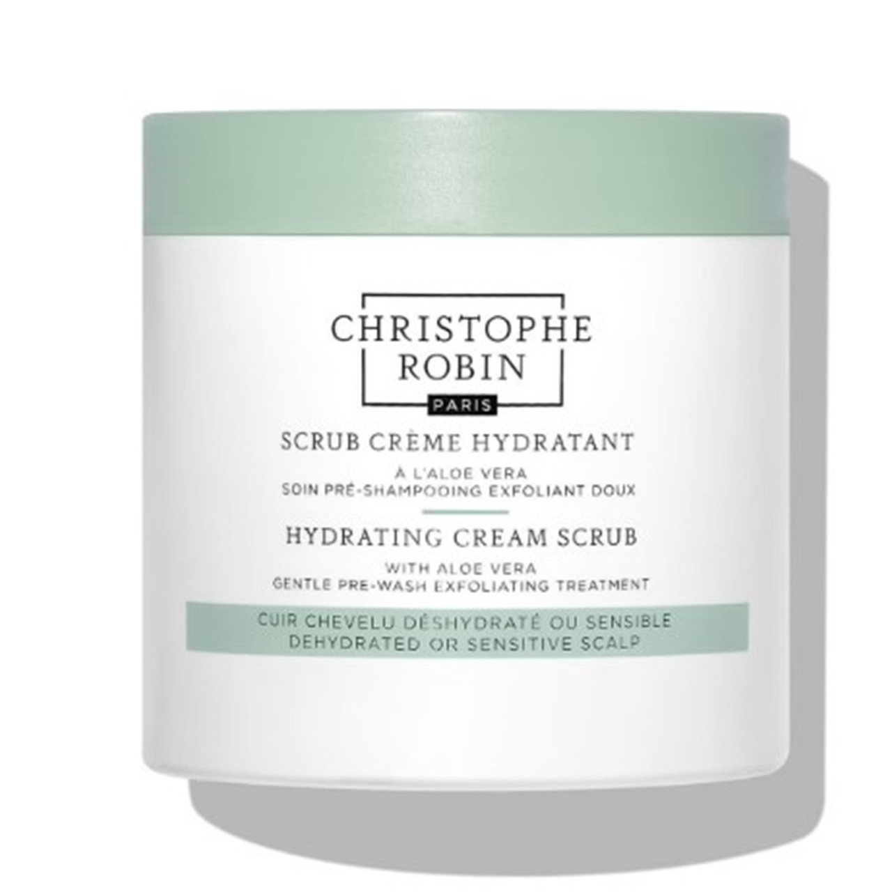 Christophe Robin Hydrating Cream Scrub with Aloe Vera 250ml
