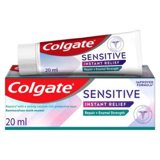 Colgate Sensitive Instant Relief Repair + Enamel Strength Toothpaste 20ml