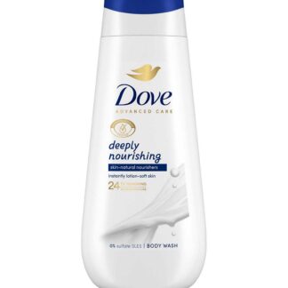Dove Advanced Care Body Wash Deeply Nourishing Skin Natural Nourishers 225ml
