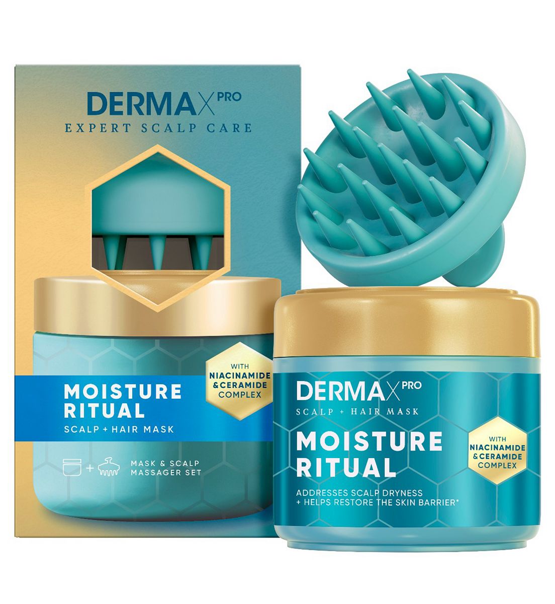 Head & Shoulders Dermaxpro Moisture Ritual Scalp & Hair Mask With Massager 300ml