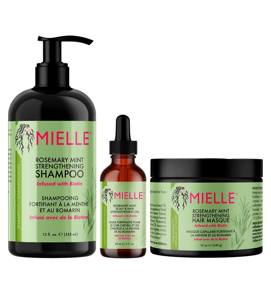 Mielle Rosemary Mint Bundle