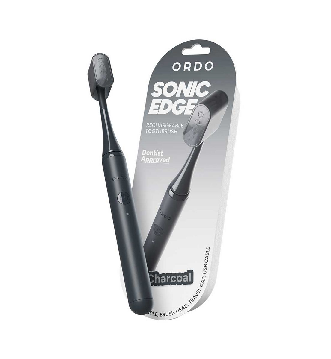 Ordo Sonic Edge Rechargeable Toothbrush Charcoal
