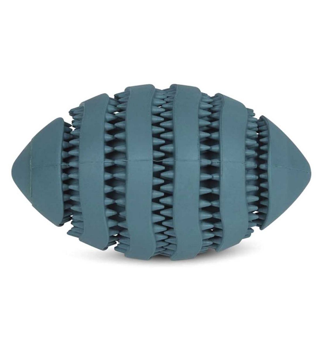 Pet Face Petface Little Rubber Rugby Treat Ball Dog Toy
