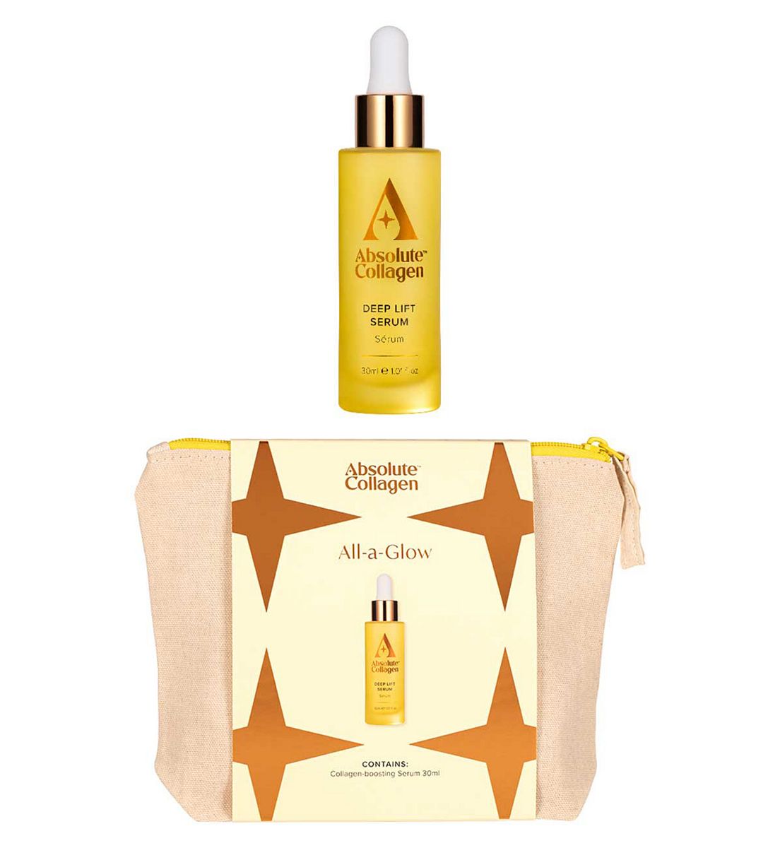 Absolute Collagen All-A-Glow 30Ml Serum Set