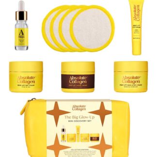 Absolute Collagen The Big Glow-Up Mini Discovery Collection 15Ml Day, Night, N&d Eye10Ml Serum