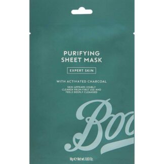 Boots Men Expert Skin Purifying Charcoal Sheet Mask