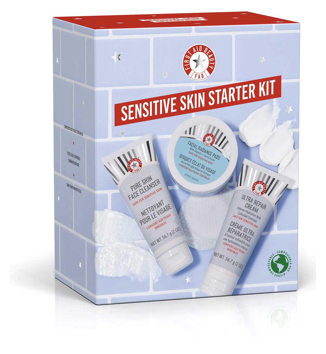 First Aid Beauty Sensitive Skin Starter Kit