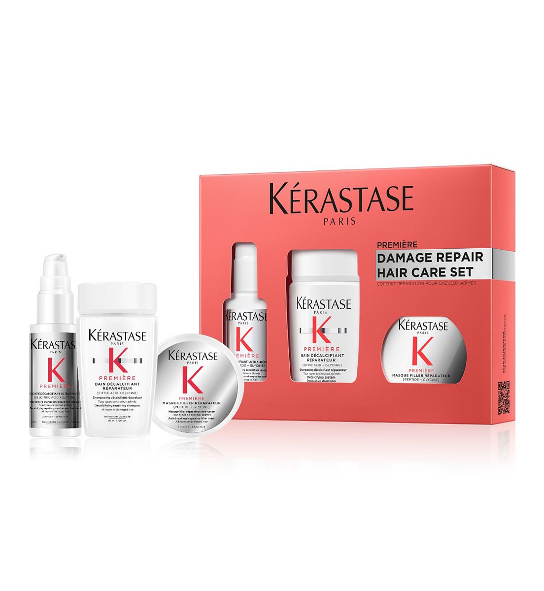 Kerastase Kérastase Première Discovery Gift Set For Damaged Hair With Pure Citric Acid (Travel-Size Pre-Shampoo, Shampoo And Mask)