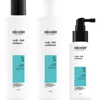 Nioxin System 3 Trial Kit For Coloured, Dry And Damaged Hair With Light Thinning