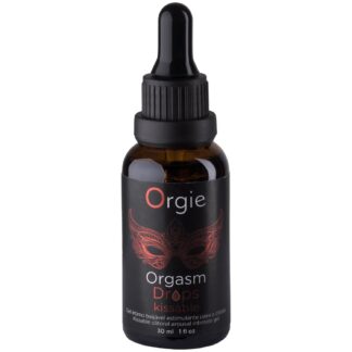 Orgie Orgasm Drops Kissable Intimate Gel 30 ml - Black