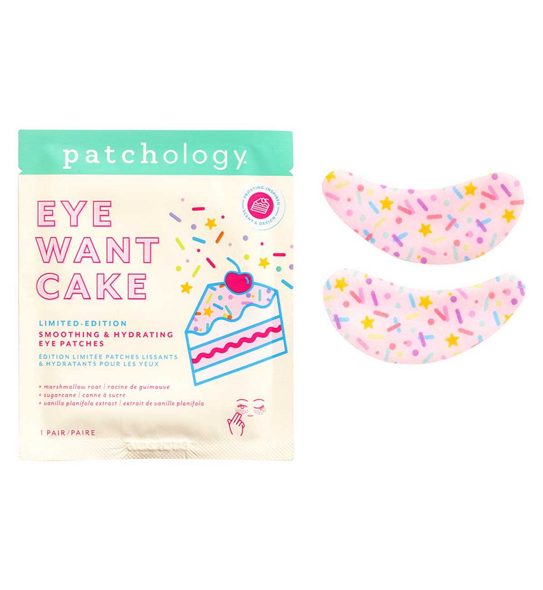 Patchology Eye Want Cake Limited Edition Smoothing & Hydrating Patch